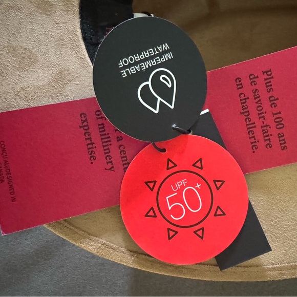 NWT Canadian Hat Company Fabiola Waterproof Hat size Medium in Camel - Picture 3 of 11